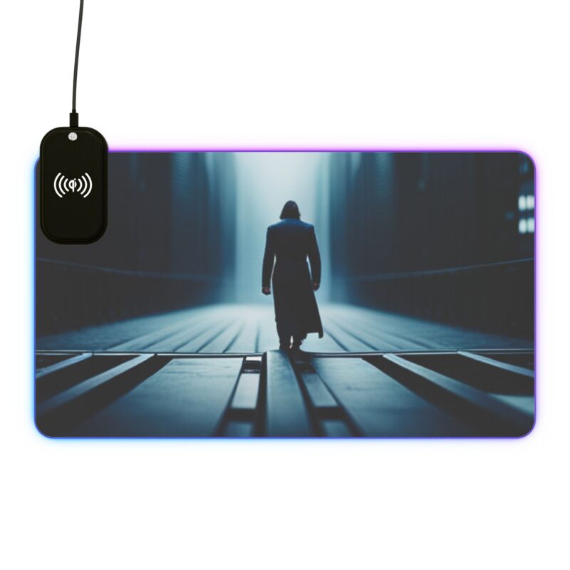 LED Gaming Mouse Pad, Wireless Charging - Image 32