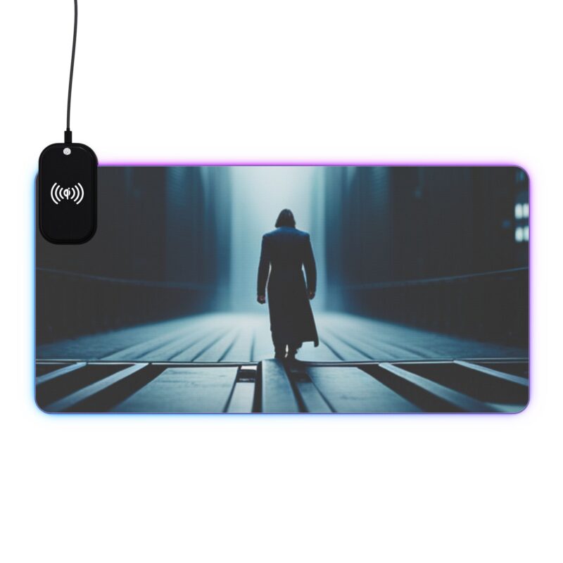 LED Gaming Mouse Pad, Wireless Charging - Image 40