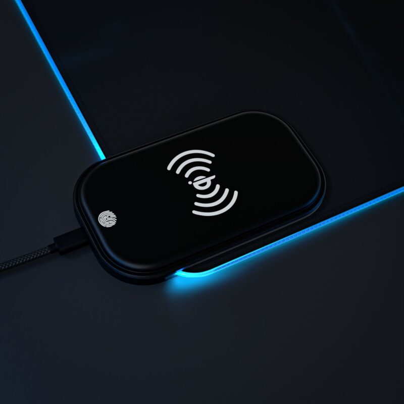 LED Gaming Mouse Pad, Wireless Charging